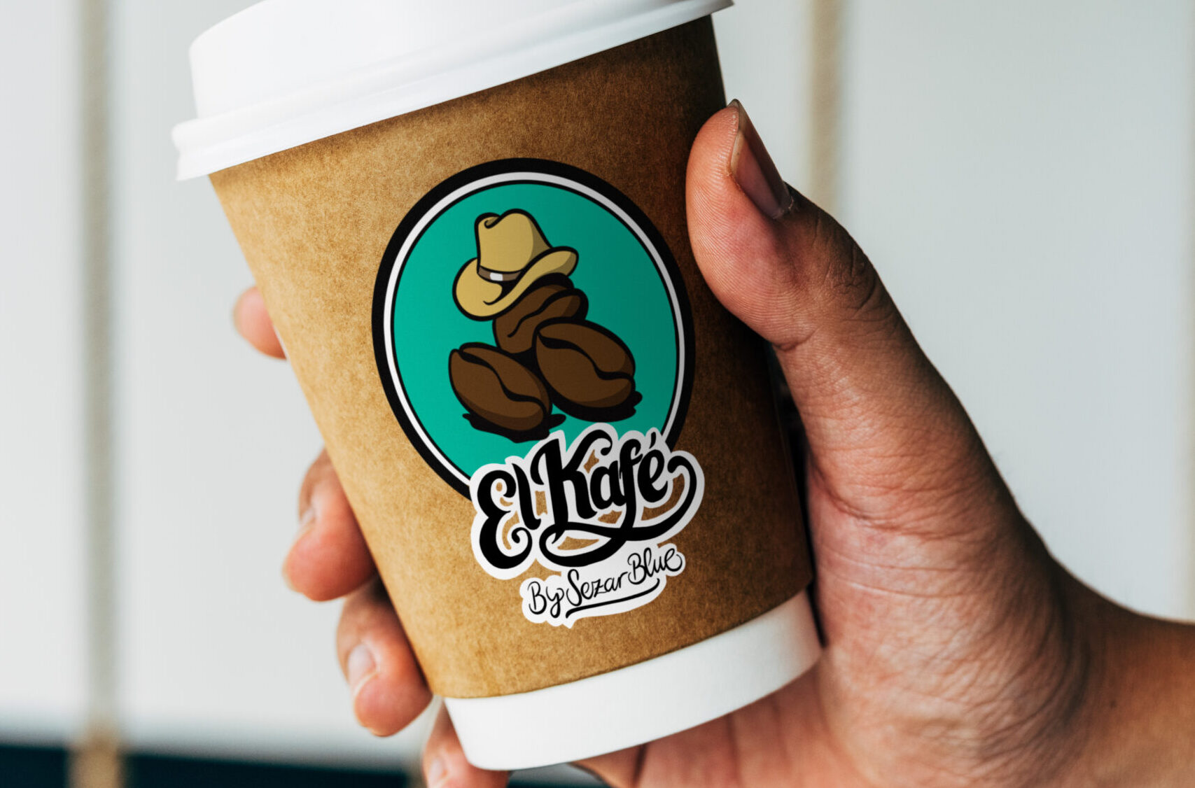 mockup cafe
